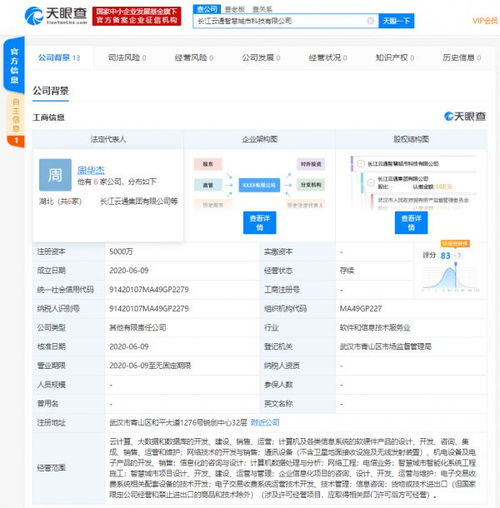 阿里與長江云通聯(lián)手成立云計算智慧城市新公司，注冊資本5000萬元